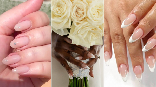 Pictures of bridal manicures